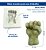 Molde de Silicone: Punho do Hulk - 4,0 x 2,5 cm - Imagem 2