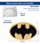 Molde De Silicone: Emblema Batman - 3,0 x 4,5 cm - Imagem 2