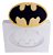 Molde De Silicone: Emblema Batman - 3,0 x 4,5 cm - Imagem 4