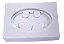 Molde De Silicone: Emblema Batman - 3,0 x 4,5 cm - Imagem 3