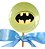 Molde De Silicone: Emblema Batman - 3,0 x 4,5 cm - Imagem 7