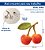 Molde de Silicone: Cerejas - 3,5 x 3,0 cm - Imagem 2