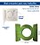 Molde De Silicone: Lanterna Verde - 4,0 x 4,8 cm - Imagem 2