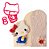 Cortador de Biscoito: Hello Kitty - 5,0 x 6,5 cm - Imagem 5