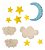 Molde de Silicone: Lua e Estrelas - Imagem 4