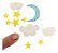 Molde de Silicone: Lua e Estrelas - Imagem 5