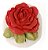 Molde de Silicone: Rosa - 6,0 x 5,5 cm - Imagem 1