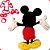 Cortador de Biscoito: Mickey Mouse 5,5 x 6,0 cm - Imagem 1