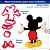 Cortador de Biscoito: Mickey Mouse 5,5 x 6,0 cm - Imagem 2