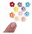 Molde de Silicone: Mini Flores - 1,3 cm - Imagem 5