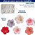 Molde de Silicone: Flores de Hibisco - 2,8 cm - Imagem 2
