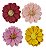 Molde De Silicone: Margaridas - 3,5 x 3,5 cm - Imagem 6