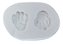 Molde De Silicone: Patinhas de Pet - 1,8 x 1,5 cm - Imagem 6