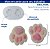 Molde De Silicone: Patinhas de Pet - 1,8 x 1,5 cm - Imagem 2