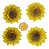 Molde De Silicone: Girassol - 2,3 cm - Imagem 6