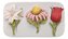 Molde De Silicone: 3 Flores - Imagem 1