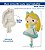 Molde de Silicone: Alice no País das Maravilhas - 10,0 x 5,0 cm - Imagem 2