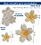 Molde de Silicone: 3 Flores - Imagem 2