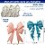 Molde de Silicone: 2 Laços - 8,0 x 6,5 cm - Imagem 2