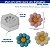 Molde de Silicone: Florzinha - 2,5 x 2,5 cm - Imagem 2