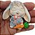 Molde De Silicone: Coelhinha com Cenoura - 6,5 x 7,0 cm - Imagem 4