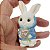 Molde De Silicone: Coelhinho com Flores - 8,0 x 4,0 cm - Imagem 4