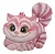 Molde de Silicone: Gato Risonho Alice no Pais das Maravilhas - 8,0 x 8,0 cm - Imagem 4