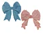 Molde de Silicone: 2 Laços - 4,5 x 4,5 cm - Imagem 3