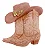 Molde De Silicone: Botas de Cowboy - 5,5 x 5,0 cm - Imagem 1