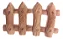 Molde De Silicone: Cerca de Madeira - 3,5 x 5,5 cm - Imagem 4