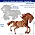 Molde De Silicone: Cavalo - 7,5 x 10,0 cm - Imagem 2