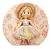 Molde De Silicone: Menina Caipira - 6,5 x 4,5 cm - Imagem 3