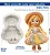 Molde De Silicone: Menina Caipira - 6,5 x 4,5 cm - Imagem 2