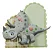 Molde de Silicone: Dinossauro - 7,0x 10,0 cm - Imagem 8