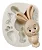 Molde de Silicone: Coelho com Lacinho - 6,5 x 2,5 cm - Imagem 6