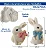 Molde de Silicone: Casal de Coelhos - Imagem 2