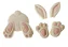 Molde de Silicone: Bumbum do Coelho - Imagem 1