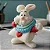 Molde de Silicone: Coelho da Alice - 8,5 x 7,5 cm - Imagem 11
