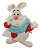 Molde de Silicone: Coelho da Alice - 8,5 x 7,5 cm - Imagem 3