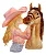 Molde de Silicone: Vaqueira com Cavalo - 8,0 x 7,0 cm - Imagem 3