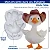 Molde de Silicone: Pato com Chapéu - 9,0 x 6,0 cm - Imagem 2