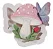 Molde de Silicone: Cogumelo com Borboleta - 7,5 x 7,5 cm - Imagem 1