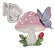 Molde de Silicone: Cogumelo com Borboleta - 7,5 x 7,5 cm - Imagem 10