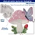 Molde de Silicone: Cogumelo com Borboleta - 7,5 x 7,5 cm - Imagem 2