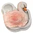 Molde de Silicone: Cisne com Rosa - 9,0 x 8,5 cm - Imagem 3