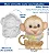 Molde de Silicone: Macaquinho - 8,5 x 7,0 cm - Imagem 2