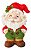 Molde de Silicone: Papai Noel Piscando - 9,0 x 5,5 cm - Imagem 6