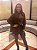 Poncho com Franjas Tricot - Imagem 6