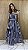 vestido longo listrado alça - Imagem 6