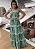 vestido longo listrado alça - Imagem 9